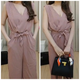 Jumpsuit Nude Pink งานPremuim