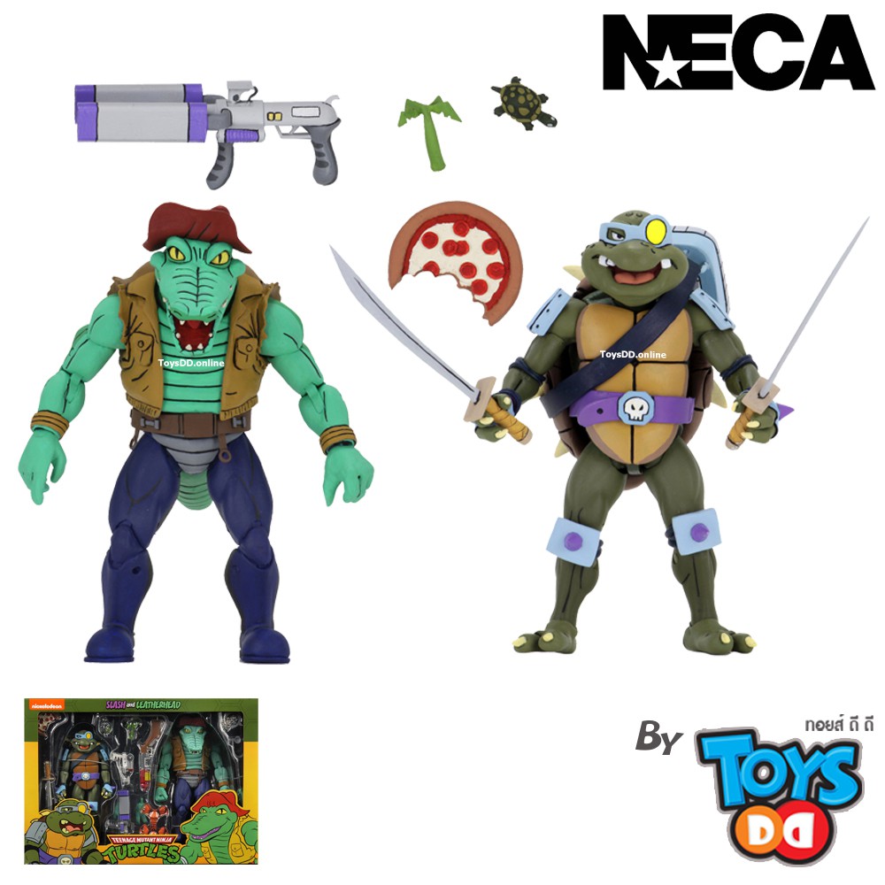 Neca Target Exclusive Teenage Mutant Ninja Turtles Wave 3 2-Packs Leatherhead and Slash