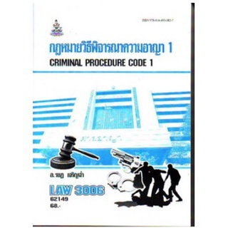 LAW3106 (LAW3006) 65075 กฏหมายวิธีพิจารณาความอาญา 1