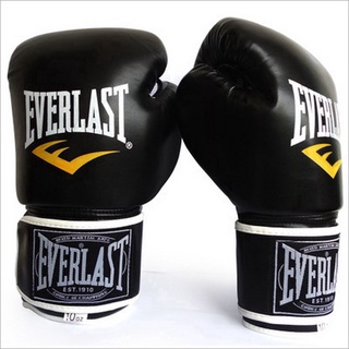 Everlast ถุงมือมวยไทย มวยไทย แบบมืออาชีพ 12 ออนซ์ สําหรับผู้ใหญ่ ผู้ชาย ผู้หญิง