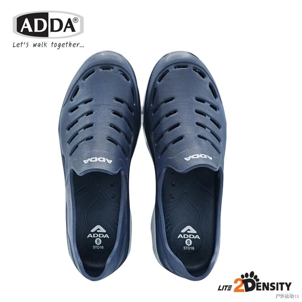 ✴✵ADDA 2density รองเท้าแตะ รองเท้าลำลอง สำหรับผู้ชาย แบบสวมหัวโต  รุ่น  5TD16M1  (ไซส์ 7-10)