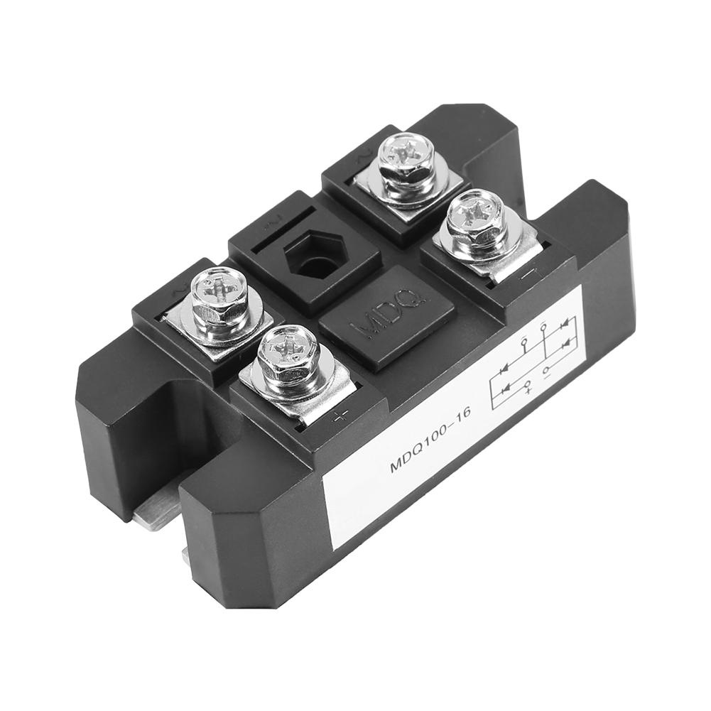 Single-Phase Diode Bridge Rectifier 100A 1600V High Power 4 Terminals Bridge Module Bridge Rectifier