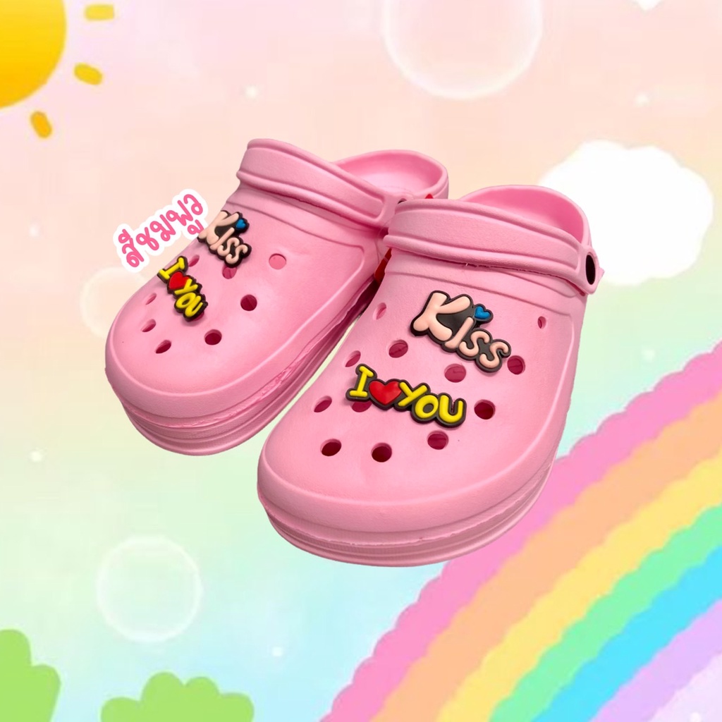 3คู่ราคาส่ง🌟รองเท้าหัวโต Peka 908 **ตัวติดแบบสุ่ม** ไซส์36-41