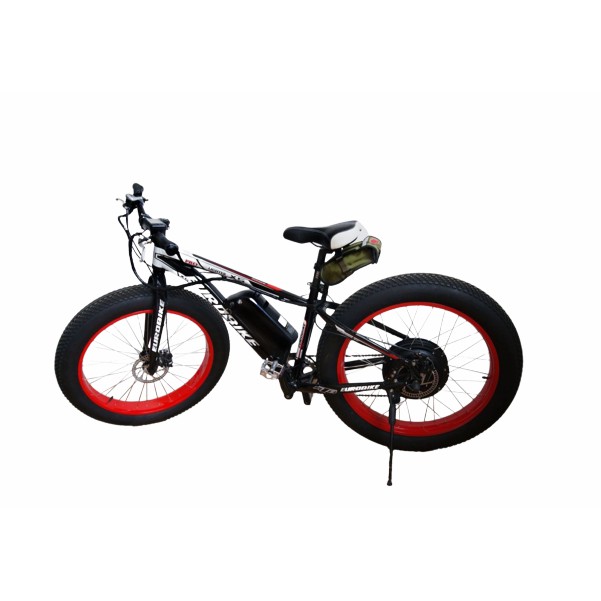 🚲Thailand ebike 🚲 Model: FT01: Fat tire  จักรยานไฟฟ้าล้อใหญ่ล้ออ้วนล้อโตตีนโตล้อ26"x4 แรงบึกบึนด้วยมอเตอร์ขนาด500W 36V