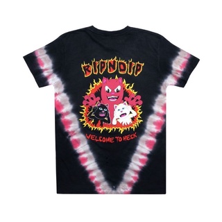 SLUM LTD - RIPNDIP Dark Side Tee Red/Black V Dye