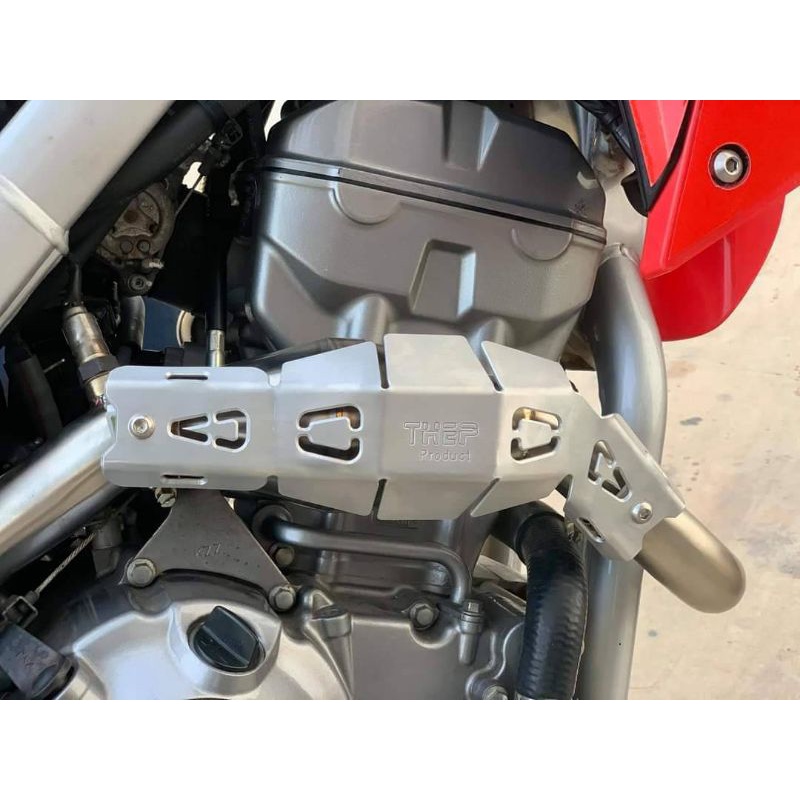 การ์ดท่อกันร้อนแบบงอ อลูมิเนียม CRF300L250/Rally