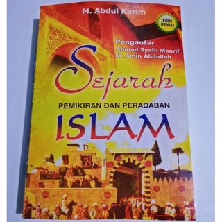 หนังสือประวัติศาสตร์อิสลามแห่งการคิดและอารยธรรม - M ABDUL KARIM [ของแท้]