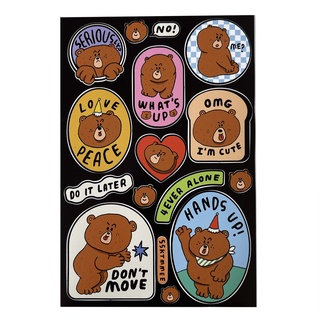 ssktmmee - regular sticker (the chubby bear)