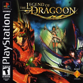 THE LEGEND OF DRAGOON [PS1 US : 4 Discs]