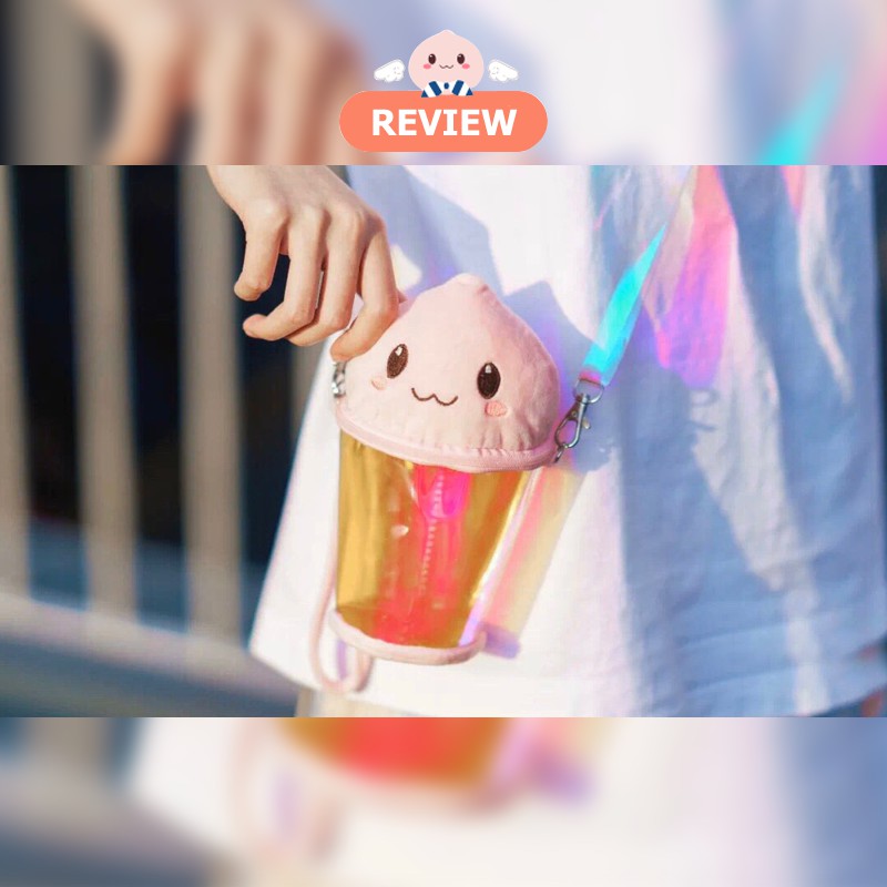 กระเป๋าสะพายเก็บแก้วอย่างดี Rainbow Poring Bag Monster Ragnarok Online [Limited Edition] Rare!! RO 2