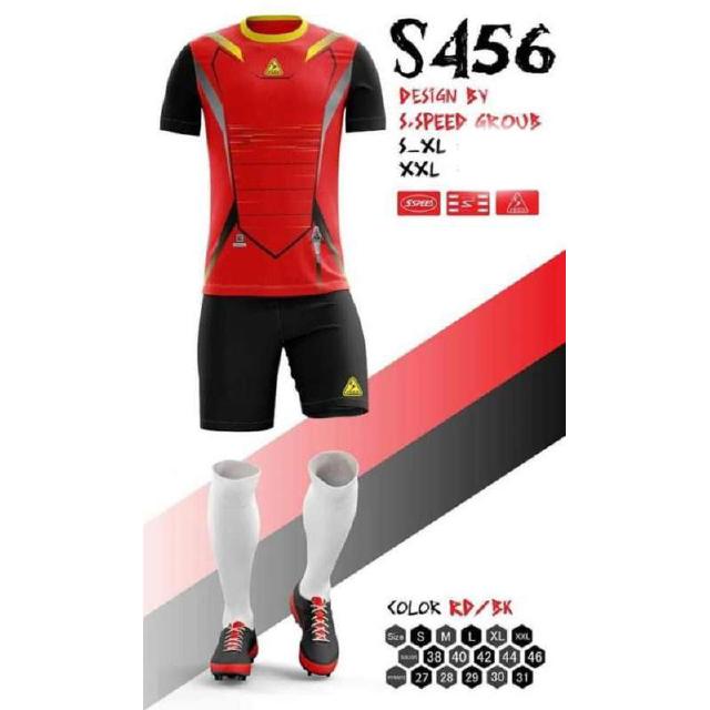 [ลด 15% ใส่โค้ด NEWS375] เสื้อกีฬา S-speed S456