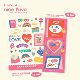 Have a nice LOVE sticker (Have a nice collection)