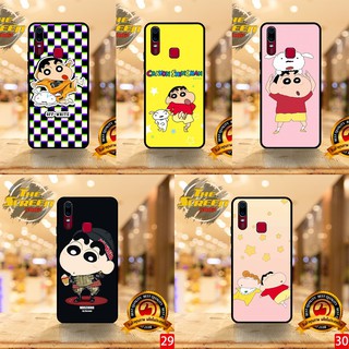 เคสสกรีนลายชินจัง Realme 3 / Realme5 Pro / Realme C2 /Realme XT / Realme5 / 5i / 5s