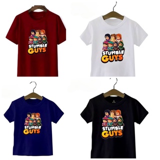 เสื้อยืด พิมพ์ลาย Stumble Guys skin (s7) สําหรับเด็กผู้ชาย และเด็กผู้หญิง