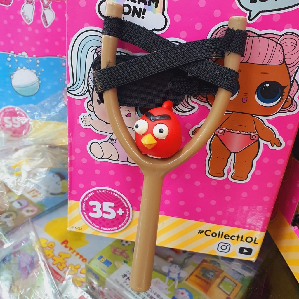 Angry Birds Shooting Stick / Red ไม้ยิงนก แองกรี้เบริ์ด PVC นกโกรธ ตาปริ้น