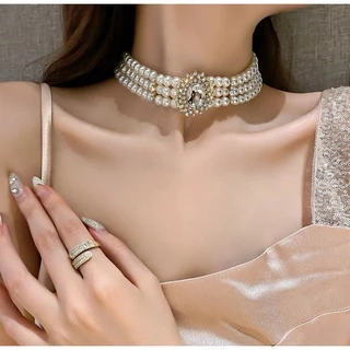 สร้อยคอ​ เครื่องประดับออกงาน​ SET​ N043