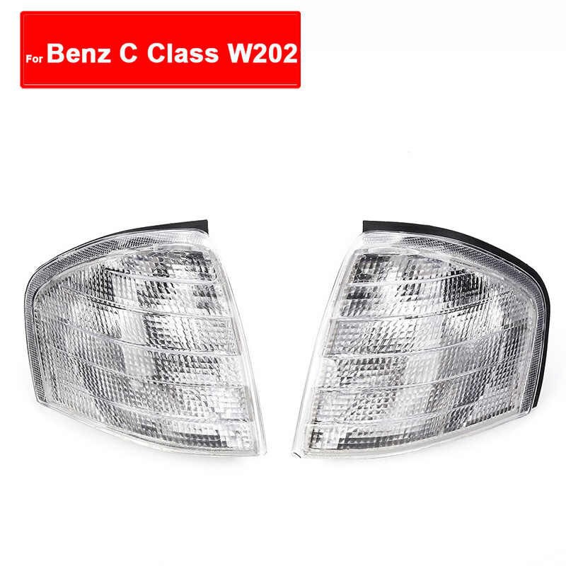 ไฟ​มุม​ ไฟเลี้ยว​ BENZ​ W202​ C220​ สีขาว ยี่ห้อ DEPO