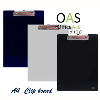 ORCA Plastic Clip Board A4 คลิบบอร์ดพลาสติก 21x30 cm