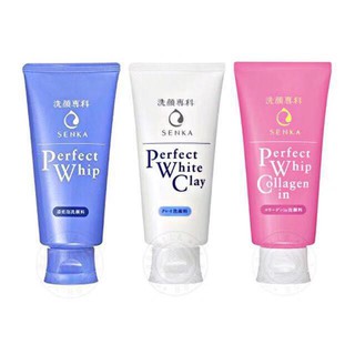 Shiseido Perfect Whip Foam ชิเชโด้ โฟมล้างหน้าเนื้อวิปครีม 120g พร้อมส่ง