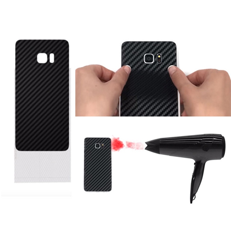 สติกเกอร์ฟิล์มคาร์บอนไฟเบอร์ 3D สําหรับติดตกแต่งโทรศัพท์มือถือ SAMSUNG Galaxy S23 Ultra S23 Plus S23 - รูปที่ 7