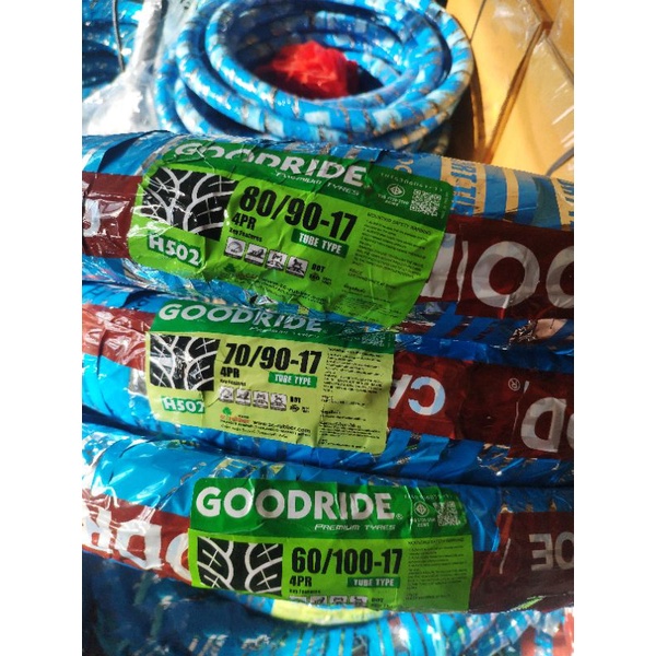 ยางนอกGoodrideลายเวฟ110i H502 เบอร์ 60/90-17 60/100-17(2.25-17) 70/90-17 (2.50-17) 80/90-17(2.75-17) รูปที่ 8