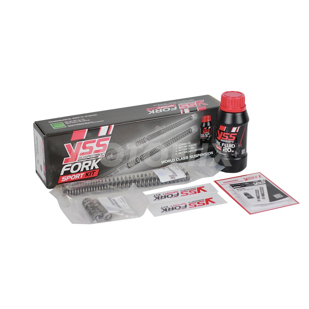 YSS ชุดสปริงโช้คหน้า Y-SO-KIT-04-004 Fork Sport Kit Aerox155 (2021) Load 1.5 inch By Motofiix