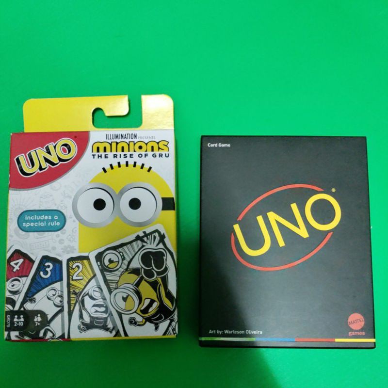 uno minimalista.  uno minions. อูโน่ มินิมอลลิสต้า  หรือ อูโน มินเนี่ยน  แท้