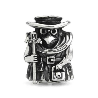 OHM Beads รุ่น Plague Doctor - Silver 925 Charm เครื่องประดับ บีด เงิน เแก้ว จี้ สร้อย กำไล OHMThailand