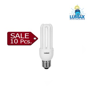 หลอดประหยัดไฟ LUMAX Ecotiny 3U15W/830 T2 (10 Pcs.)