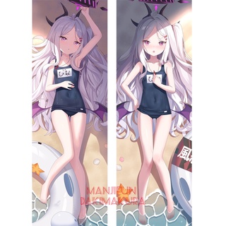 ปลอกหมอนนุ่มพิเศษ ลาย Hina Dakimakura ขนาด 50x150 ซม. สีฟ้า 2231944