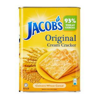 ขนมปังจาค๊อบส์ JacobsCream Cracker  Product of malaysia HALAL