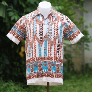 เสื้อเชิ้ตฮาวายมือสอง NAPILI HAWAII SHIRT (Made in Hawaii)