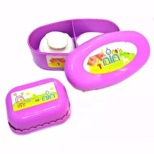 NIA BABY POWDER CASE + SOAP / NIA BABY POWDER CASE