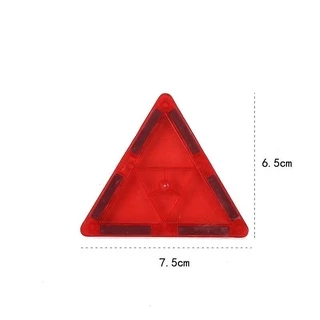 🔥Hot 🔥ตัวต่อแม่เหล็ก (ขายแยกชิ้น)​ Magnatic Building tile ของเล่นเด็กเสริมพัฒนาการ