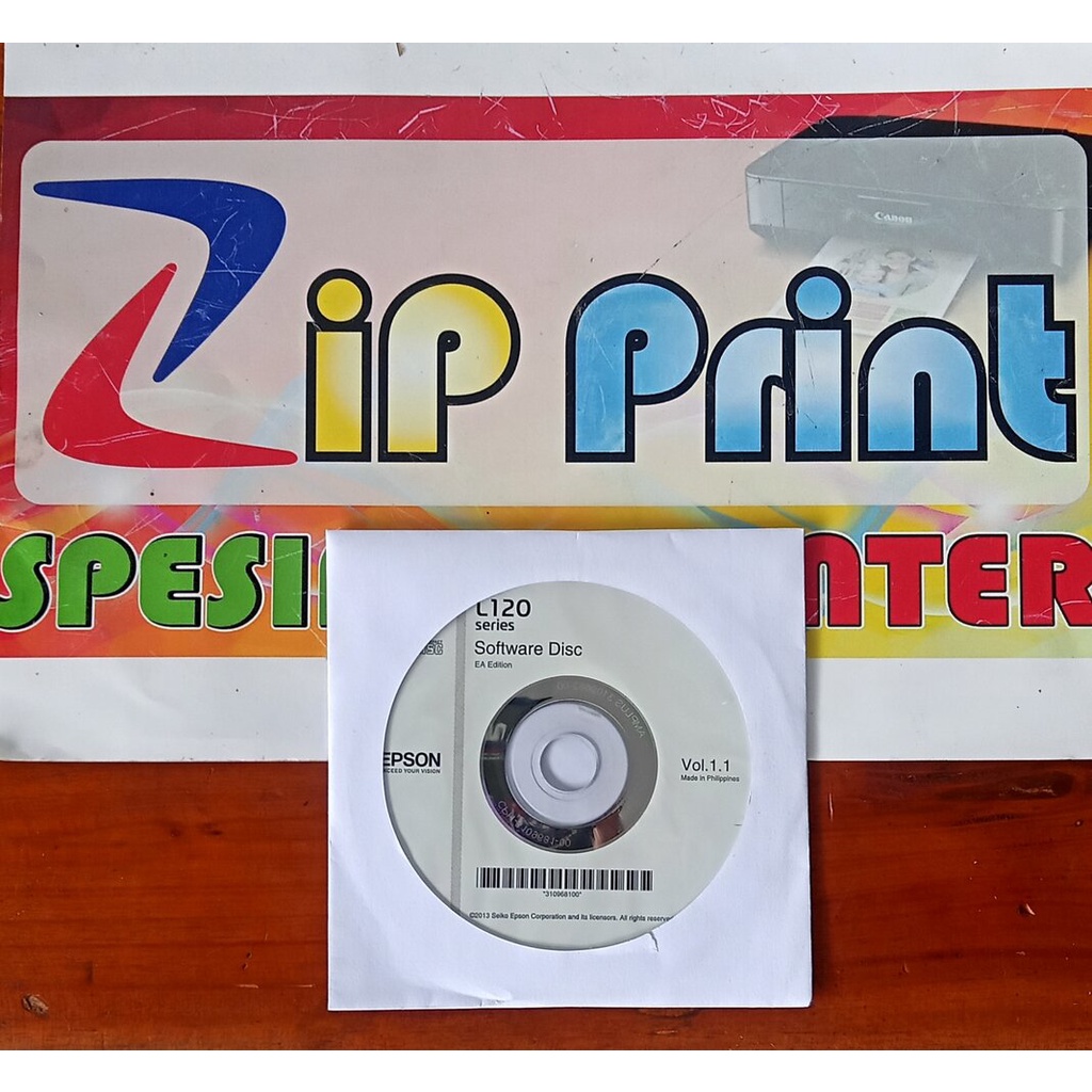 Original Epson L120 Driver CD Epson L 120 Printer