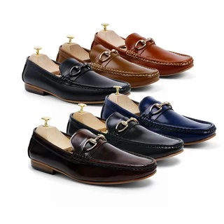 BROWN STONE HORSEBIT CLASSY LOAFER