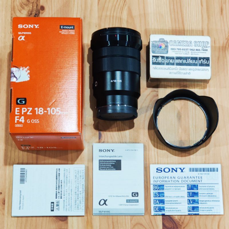 Review Sony E 18 105 F4 G Oss Fullbox ราคาเท าน น 13 990