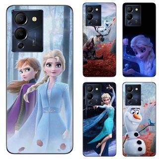 เคสโทรศัพท์มือถือ TPU แบบนิ่ม พิมพ์ลาย Frozen II Elsa สําหรับ Infinix Note 12 G96