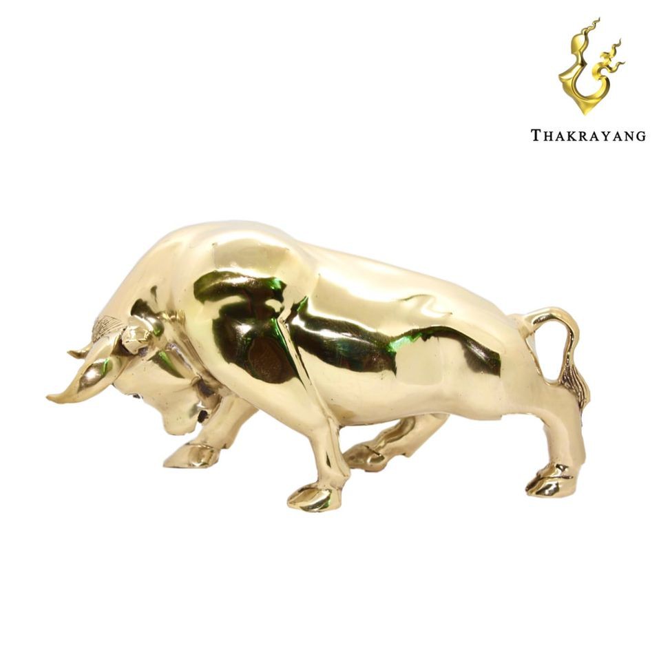 วัวกระทิงทองเหลือง เนื้อทองเหลืองแท้ Thakrayang