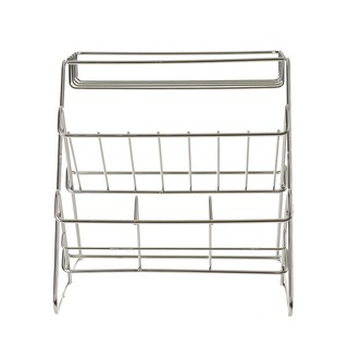 ชั้นวางขวดสเตนเลส 3 ชั้น KECH HWS 134-A KITCHEN RACK KECH HWS-134-A STAINLESS STEEL 304