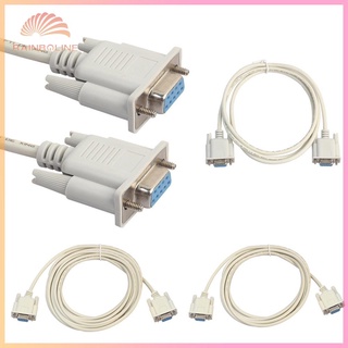 ☆HOT Selling☆Serial RS232 9-Pin Female to Female DB9 9-Pin PC Converter Extension Cable