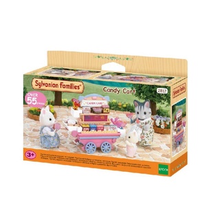 Sylvanian Families Candy Cart / ซิลวาเนียน แฟมิลี่ รถเข็นขายลูกอม (ใหญ่)