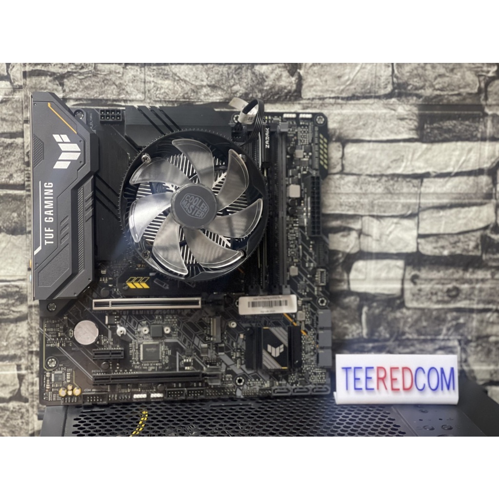 ชุด MB CPU RAM   cpu I7 10700kf 8Core 16Threads @3.8GHz  Turbo 5.1GHz +MB Asus Tuf gaming B560M-Plus