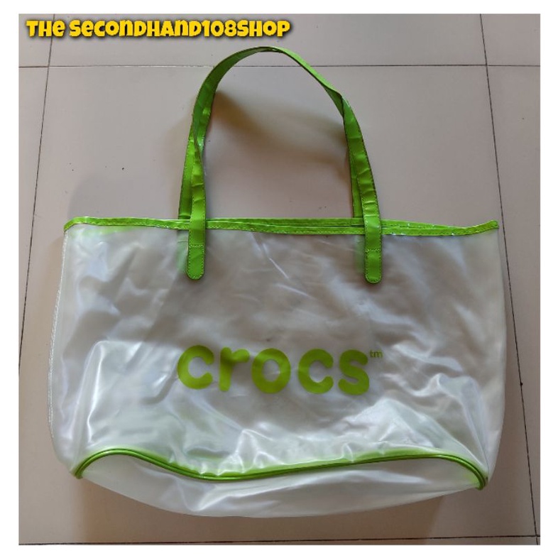 CROCS Clear Bag (*มือสอง*)
