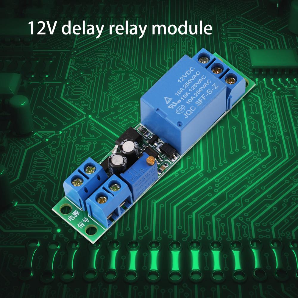 [Wholesale Price] DC Adjustable Signal Trigger Turn off Delay Timer Switch Relay Module 12V