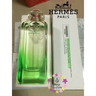 Hermes Un Jardin Sur Le Toit  Edt 100 ml. ( Tester Box )