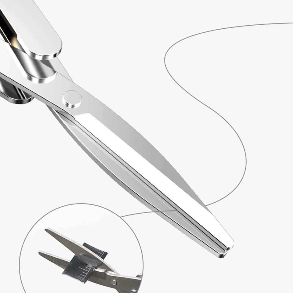 ใหม่ กรรไกรตัดสายเบ็ดตกปลา สเตนเลส แบบพับได้ - รูปที่ 2