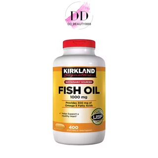 Kirkland Fish Oil 1000mg 400เม็ด