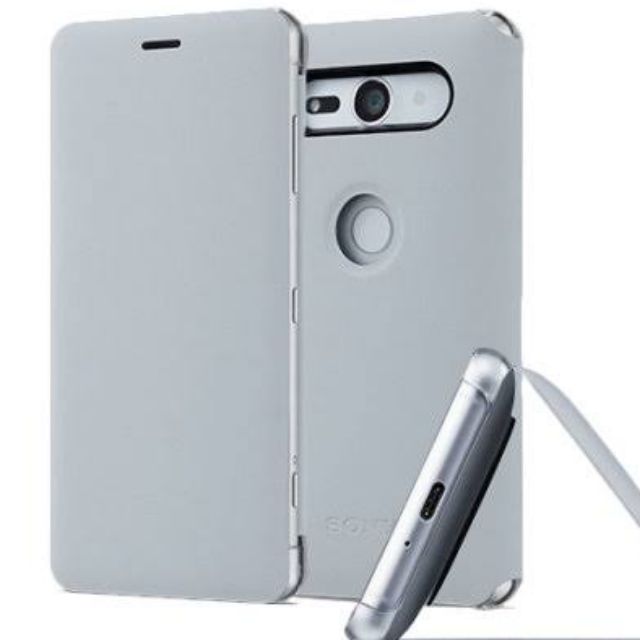 Case Sony Xperia XZ2 Style Cover stand  สีเทา