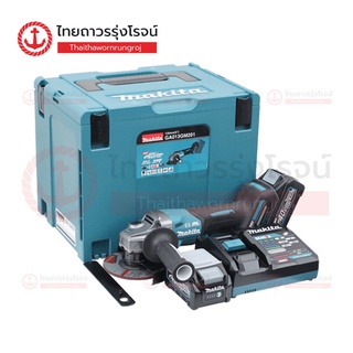 MAKITA BLM GA013 เครื่องเจียร์ไร้สาย 5นิ้ว(125mm) 40v สวิตช์บีบล่าง AFT Brake GA013G (เครื่องเปล่า+MAKPAC) |ชิ้น| TTR